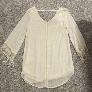 ASTR boho mini dress